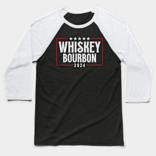 Whiskey Bourbon 2024 Baseball T-Shirt